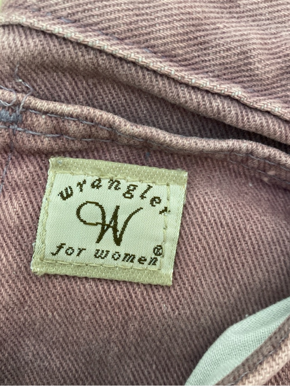 Vintage Wrangler Purple Jean Shorts - Picture 6 of 6